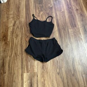 Black Women's Pajama Set